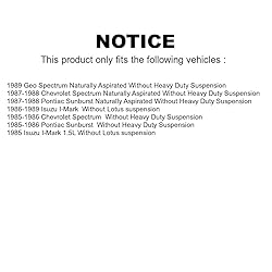 Front Inner Wheel Bearing Pair For Spectrum