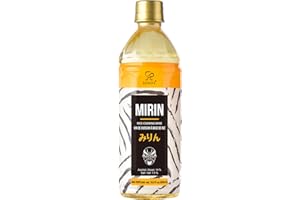 Soeos Mirin, Japanese Cooking Wine, 16.9 fl oz (Pack of 1), Mirin Rice Wine, Authentic Natural Sugar Sweet Rice Cooking Wine for Cooking, Condiments, Seasoning Homemade Sauces, Japanese Seasoning