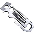 Gear Infusion EverRatchet Clip Ratcheting Keychain Multitool (Titanium - Original)