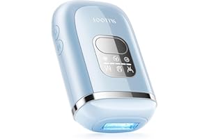 SALLOOT IPL Laser Hair Removal for Women, Dual Pulses 78W Powerful 22J, 39°F Sapphire Ice-Cooling, Painless, Permanent Epilator Mini Hair Removal Device at Home for Bikini, Face, Legs, Armpits, Travel, Corded