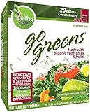 To Go Brands Go Greens, 24-Count Boxes (Pack of 2)