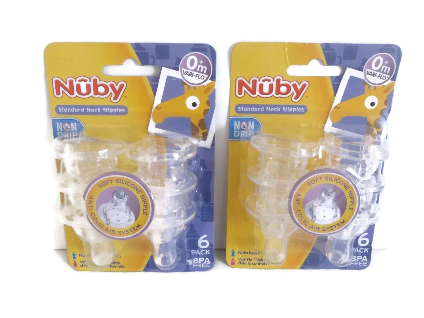 nuby bottle nipples