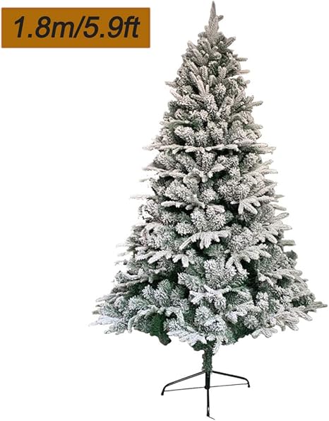 Amazon Co Jp Pe 人工のクリスマスツリー 植毛された簡単な組み立て Christmas Tree ヒンジ付き人工クリスマスツリー 屋内 屋外用 1 5m 1 8m 2 1m 2 4m ホーム キッチン