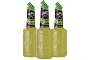 Finest Call Premium Margarita Drink Mix, 1 Liter Bottle (33.8 Fl Oz), Pack of 3