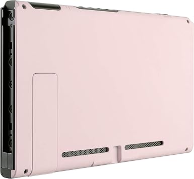 Amazon Com Extremerate Soft Touch Grip Sakura Pink Console Back Plate Diy Replacement Housing Shell Case For Nintendo Switch Console With Kickstand Joycon Shell Not Included Computers Accessories