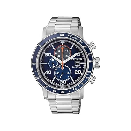 Chronograph Blue Dial Mens Watch - 17203