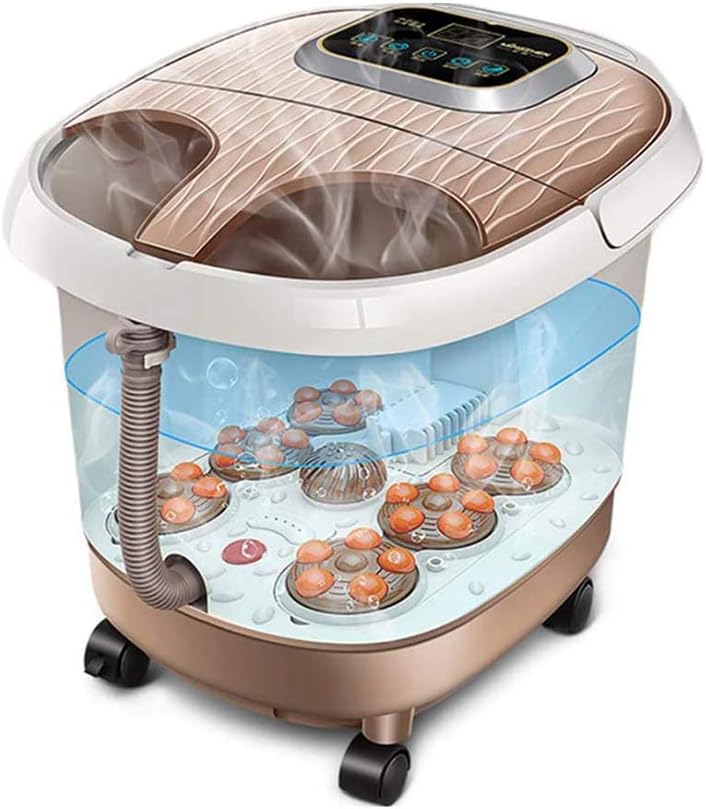 Portable Foot Spa Bath Massager Machine with Bubble Massage, 3 in 1, Heat Temperature Control