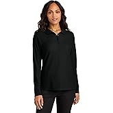 Port Authority Women's Wearever Signature Pique Long Sleeve Polo