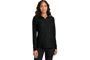 Port Authority Women's Wearever Signature Pique Long Sleeve Polo LK200LS