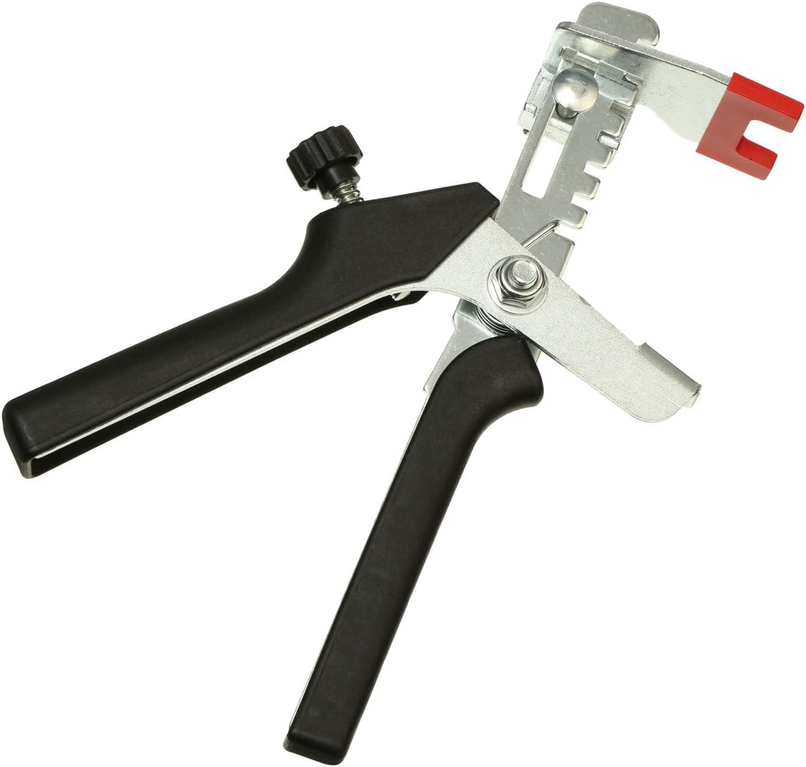 RMS Tile Leveling System Pliers - Black Plier Precision System Slides Using Push Pull to Set Tiles Locking Levelers