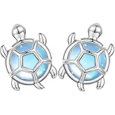 WOSTU Dachshund Earrings for Women Animal Starfish Ocean Turtle Koi Fish Stud Earrings with 925 Sterling Silver Posts Cute Dainty Wiener Dog Hypoallergenic Earrings Pet Lover Jewelry