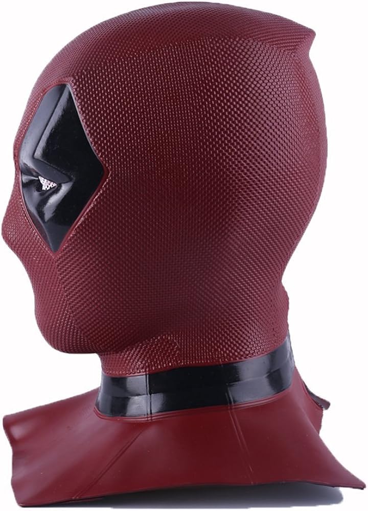 Amazon Co Jp Yacnデッドプールマスクメンズファンシードレスfor Teens ムービーdpコスプレコスチュームレプリカマスク ヘッドコスプレ ハロウィンマスクヘッド デッドプール 服 ファッション小物