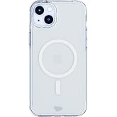 tech21 Evo Clear Case for iPhone 15 Plus - Compatible with MagSafe - Impact Protection Case - Clear