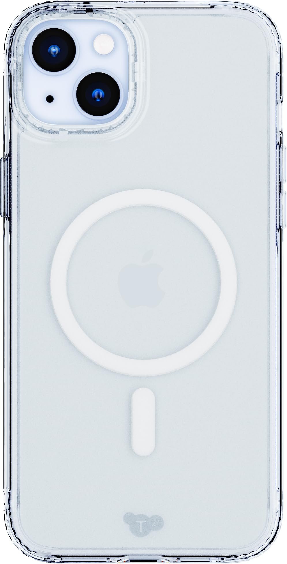 tech21 Evo Clear case Compatible with MagSafe for iPhone 15 Plus - Impact Protection Case - Clear
