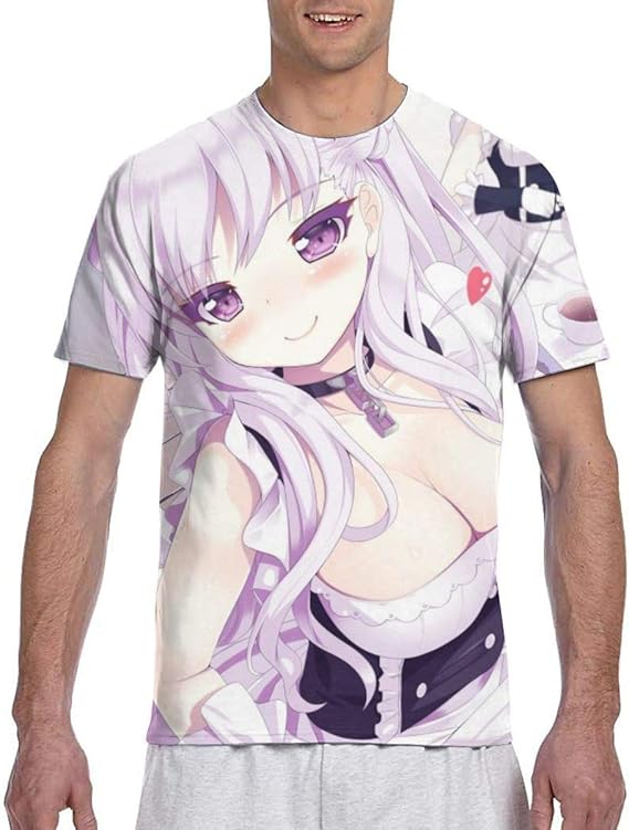 Amazon Co Jp Tシャツ Azur Lane アズールレーン 半袖 カジュアル メンズ プリント 夏服 丸首 大きい サイズ ゆったり 快適 吸汗速乾 柔らかい おしゃれ Tシャツ 服 ファッション小物