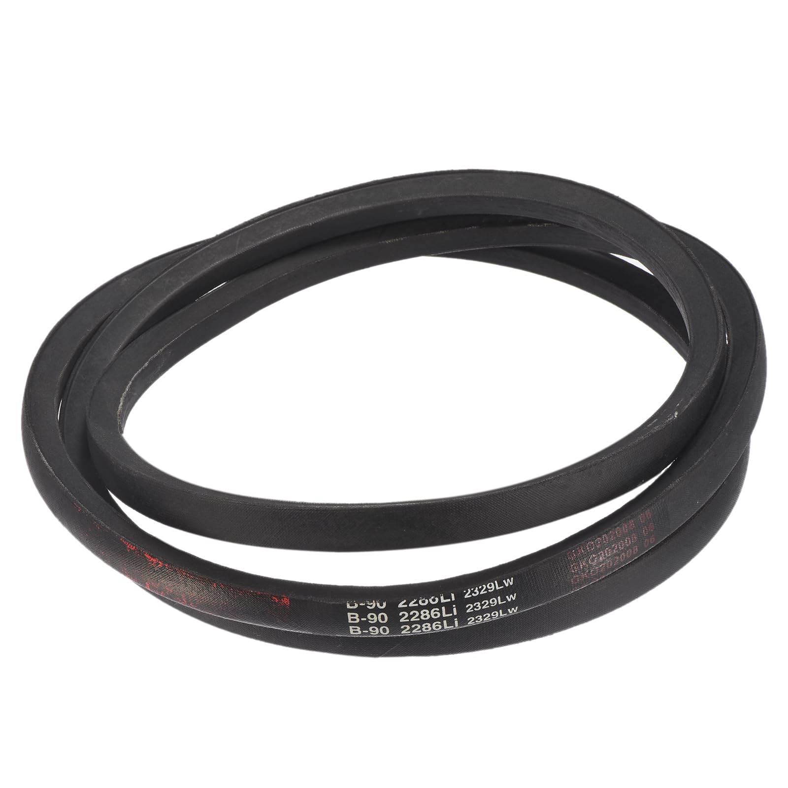 Photo 1 of Uxcell 3 Pack B90 Classic V-Belt, 93" Outside Circumference, Black, Industrial Rubber V-Belt, B Profile, for Machinery Equipment