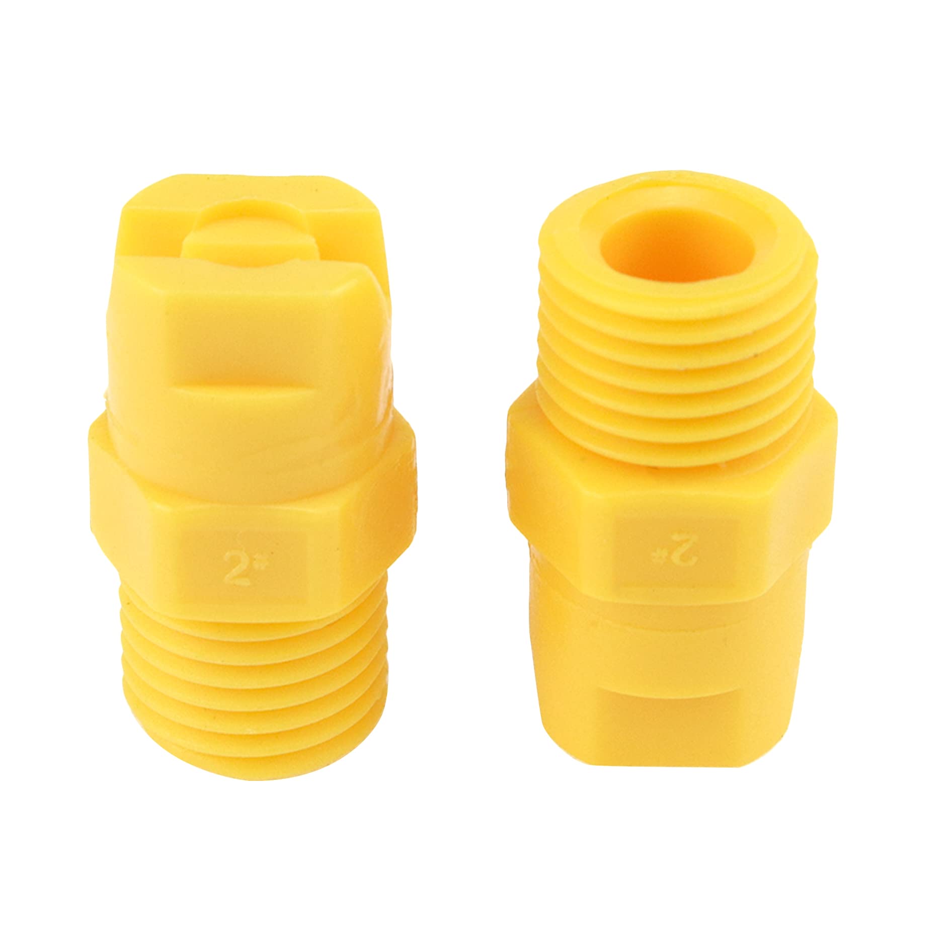 Sydien 10 Ugelli Spray Ventaglio In Plastica 1/2 BSPT 65° - Portata 5L/min Per Agricoltura E Irrigazione - 4