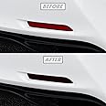 SlickMod PreCut Vinyl Smoke Tint for 2015-2018 Lexus RC Reflector (4. Reflector, 20% Dark Smoke)