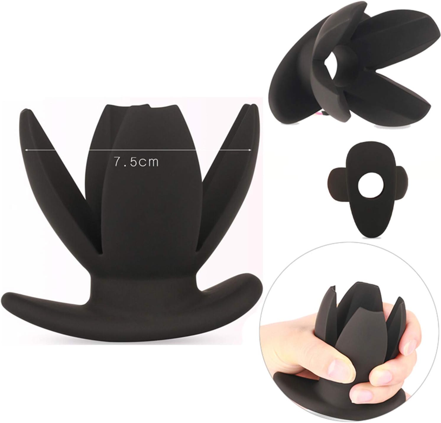Pretty Men and Women vibreados Hollow Anale Flower Expander Anus Male & Female Particular Toys 8,vibreados Dual vibreado G Spot