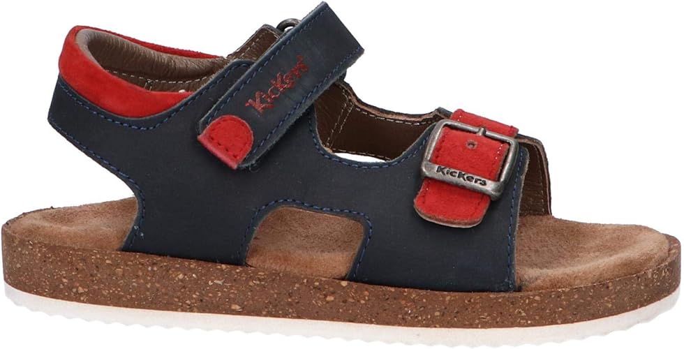 Kickers Sandali per Bambino 69491630 FUNKYO 102 Marine Rouge Amazon
