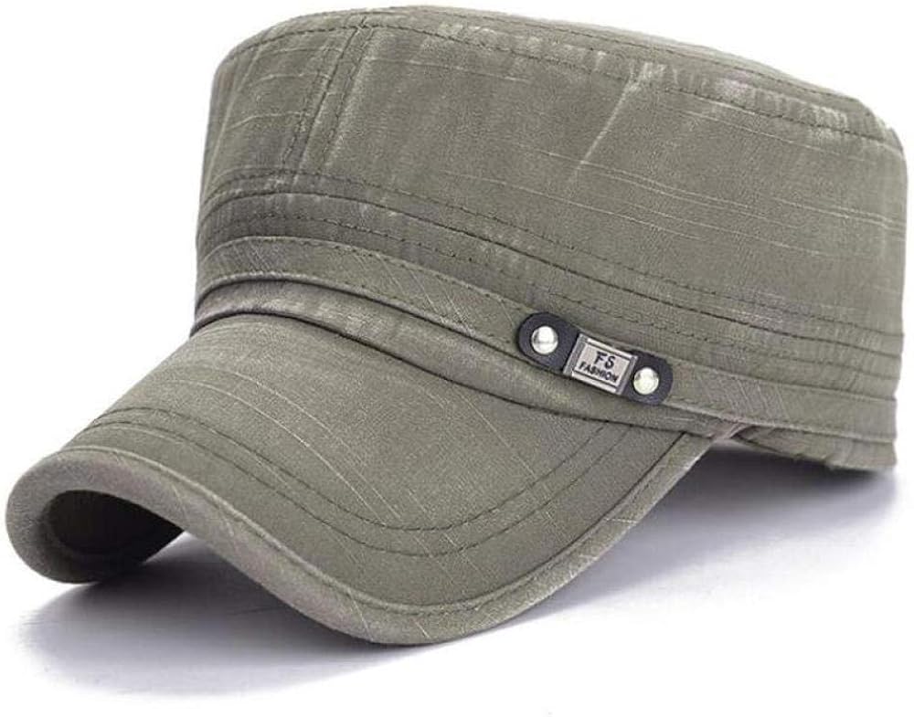 Cappello A Cilindro Piatto In Cotone Lavato Casual Berretti Milari Fisher Regolabili Uomo Donna Berretto Milare Cadetto Design Unico Berretto Vintage Quattro Stagioni