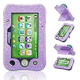 LeapPad Ultimate Case, ACdream Leather Tablet Case for LeapPad ACdream Kids Learning Tablet(2017 release), (Purple Star of Paris)