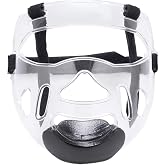 Colaxi Clear Taekwondo Mask Protective Detachable Thickening Face Shield Head Cover, Face Protection Cover Head Gear Face Guard for Boxing Karate