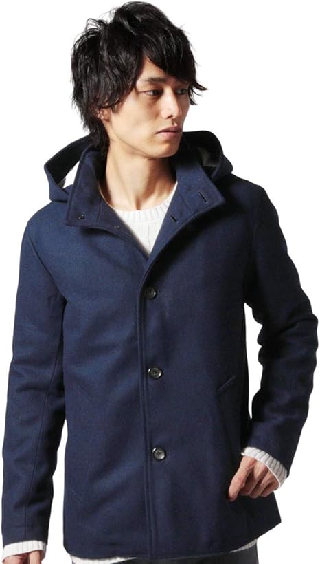 Amazon スプ Spu Wool 700g 30 メルトンフードjkt 中綿thermolite マリンフードコート コート ジャケット 通販