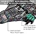 HappyPicnic Garden Tools Apron, Waterproof Artist Work Bib with Pockets, Full Coverage Utility Harvest Apron, Hand Tool Organizers, Gardening Carpentry Lawn Care Accessories One Size Fits All