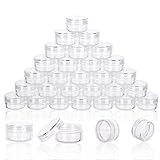 5 Gram Sample Containers with Lids, 50 Count 5ML