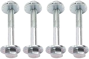 Lower Control Arm Adjust Bolt for Frontier For Pathfinder, M14x1. Thread Eccentric Pin, Front Shaft Rear Mount Hardware Direc