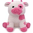MUFEIRUO Cow Stuffed Animals Cow Plush Toy, 10.6“ Cute Cow Plushies Stuffed Animal Cow Plush Pillows, Kawaii Plush Cow Stuffed Cow Toys for Kids