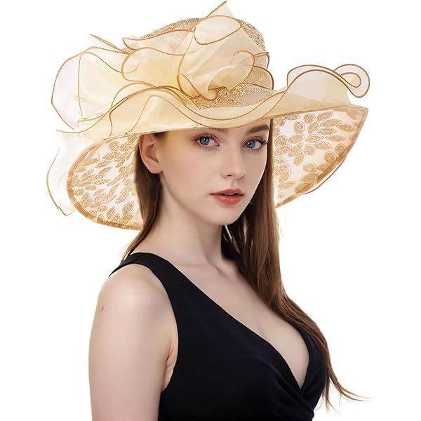 Derby Hats For Women Women Kentucky Derby Church Dress Organza Hat