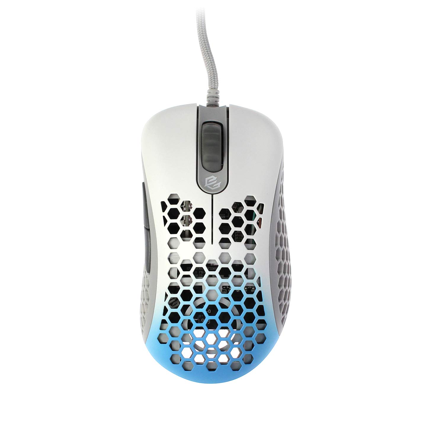 Gwolves Skoll SKL 2020 Edition 65g Ultra Lightweight Honeycomb Design Wired RGB Gaming Mouse up to 1
