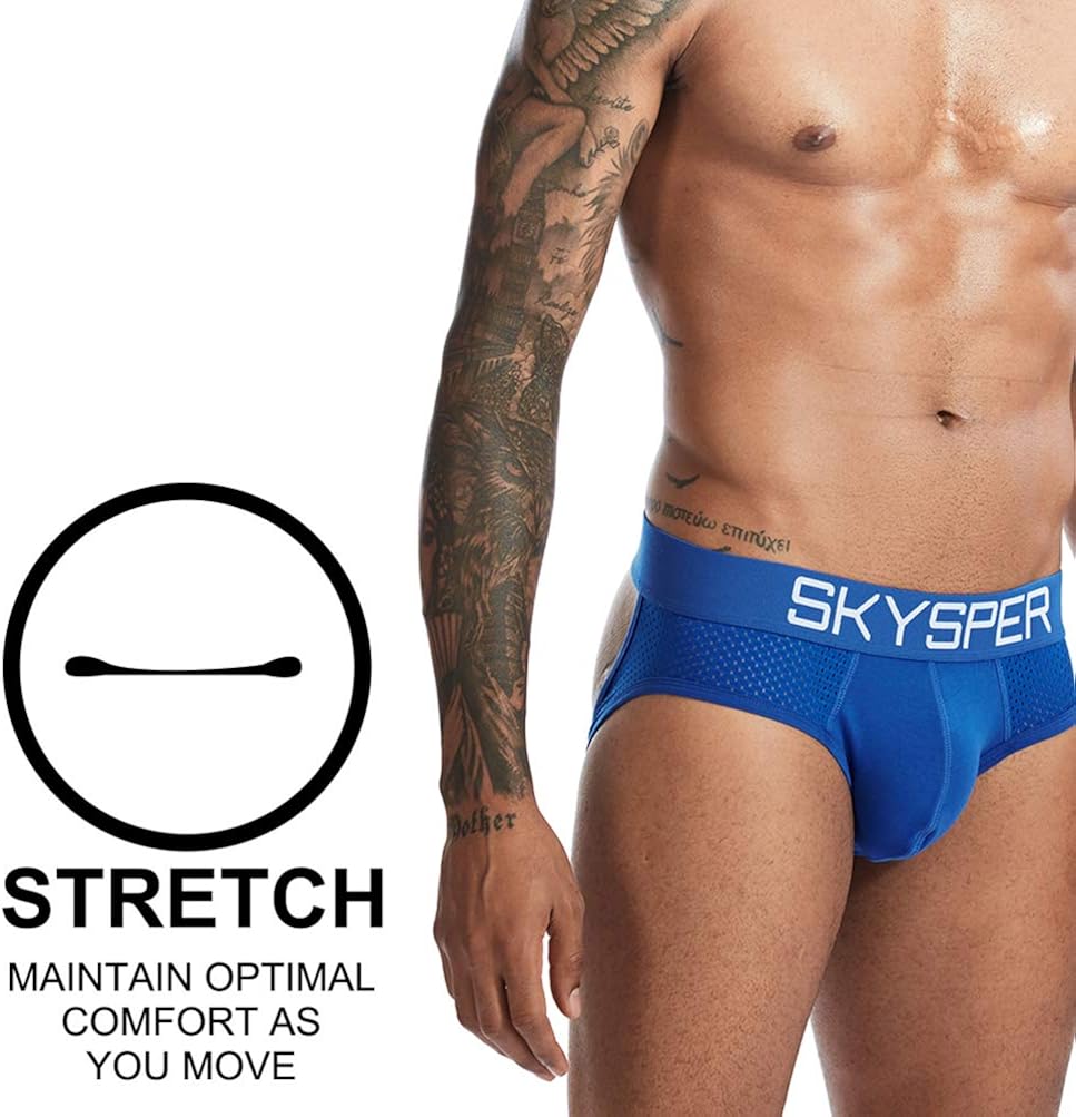 SKYSPER Men's Jockstrap Breathable Mesh Jock Straps Male Underwear, Athletic Supporters for Men at  Men’s Clothing store