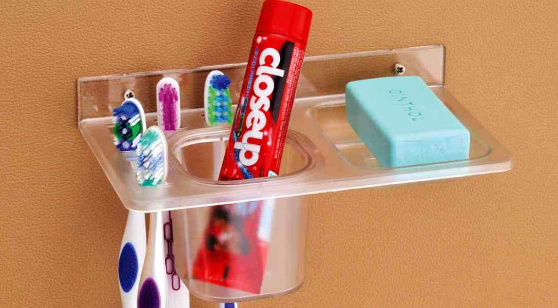 Maxwin ABS Unbreakable 3 in One Soap Dish with Tumbler Holder and