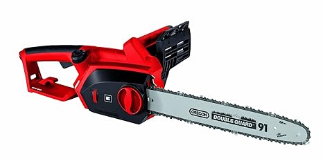 Einhell Elektro Kettensäge GH-EC 2040 (2000 Watt, 375 mm Schnittlänge, Oregon Kette und Qualitätsschwert, Rückschlagschutz un