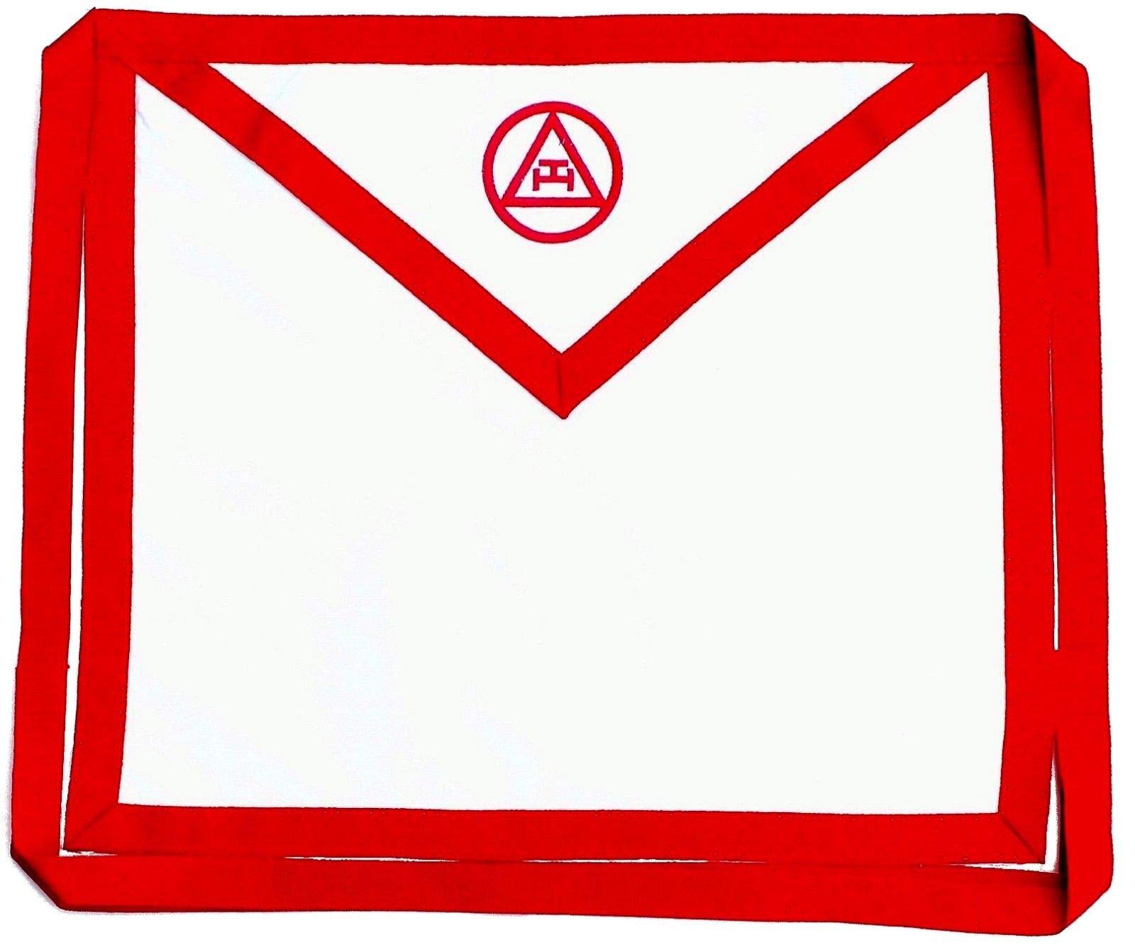 MASONIC HOLY ROYAL ARCH WHITE Embroidered DUCK CLOTH APRON DMA-1200