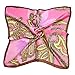 Women's Graphic Print 100% Silk Square Scarf Neckerchief 20x20 Inches