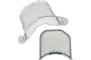 MCK49049101 Dryer Lint Filter Screen Housing Guide Cover with ADQ56656401 Lint Filters Stainless Steel Mesh Replacement - Fit for LG & Ken-more Dryer dlex3570v dlgx4271v by JIAOZZZ