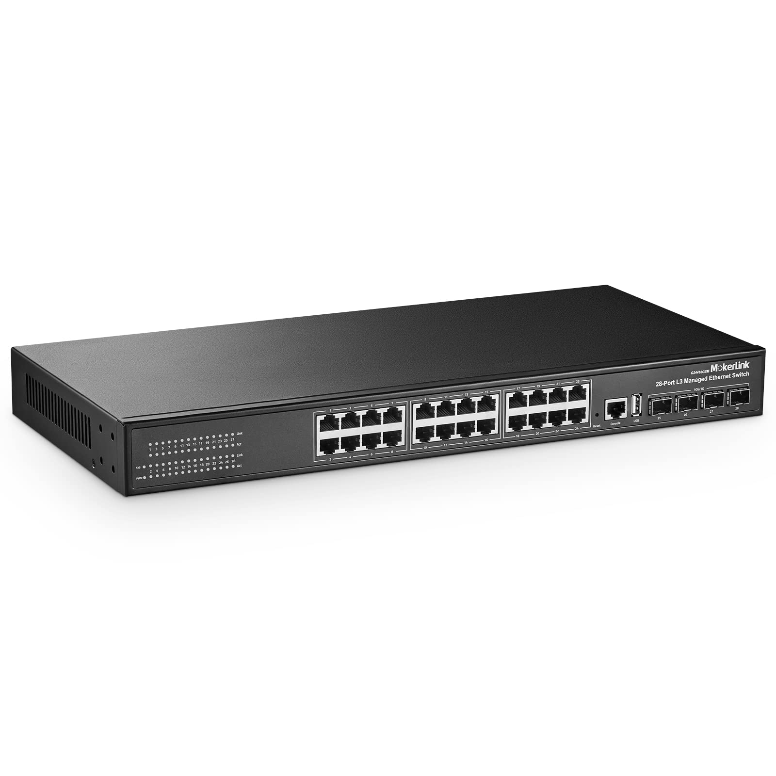 Mua MokerLink 28 Port Gigabit Managed Switch, 24 Port GE, 4 x 10G SFP+ ...
