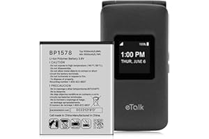 Voleset BP1578 Battery,(2024 New Version) 1530mAh Replacement Battery for Verizon Kazuna eTalk 4G LTE/Verizon Kazuna eTalk 4G KAZ-F019PP BP1578