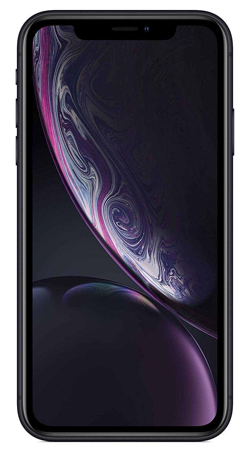 Apple iPhone XR, 128GB, Black (Renewed)