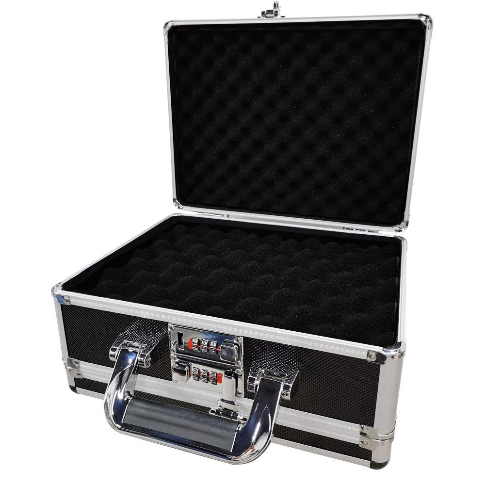 Gun Safes for Pistols, Gun Lock Box with 3 Digits Combination Lock