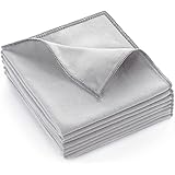 Microfiber Screen Cleaning Cloth for Computer Phone TV Electronic Device Screens, Double-Sided Suede Towel, Pack of 8