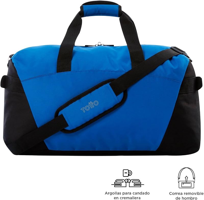 - Saco desportivo, modelo Active Pro M, dimensões 64 x 30 x 22 cm, capacidade 35 L, alça de mão, alça ajustável no ombro, argolas principais de fecho com fecho, cor Snorkel Blue