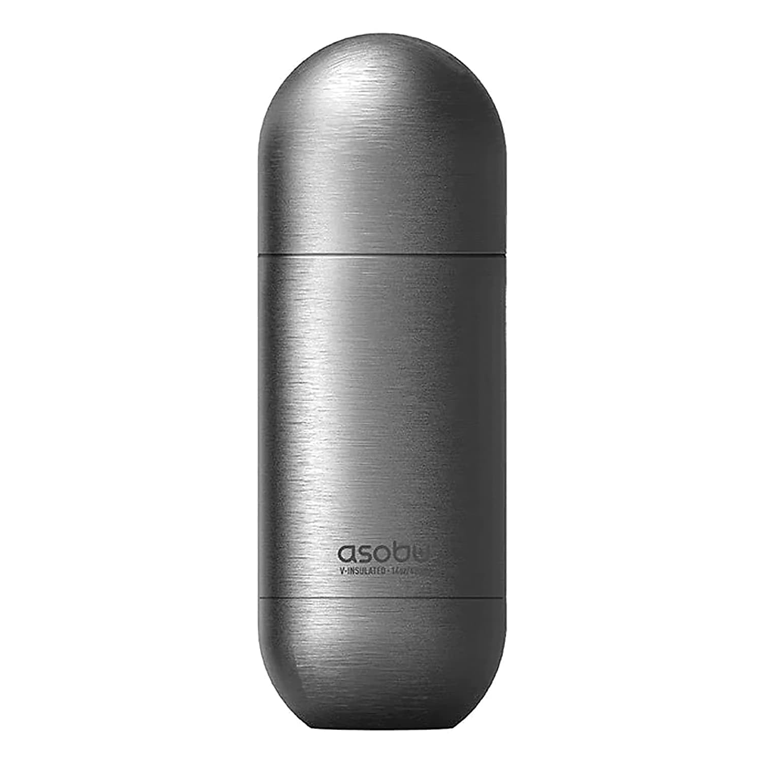 Asobu Orb Bottle Argent Orb-SBV30 Silver, Stainless Steel, Pink,420 ml