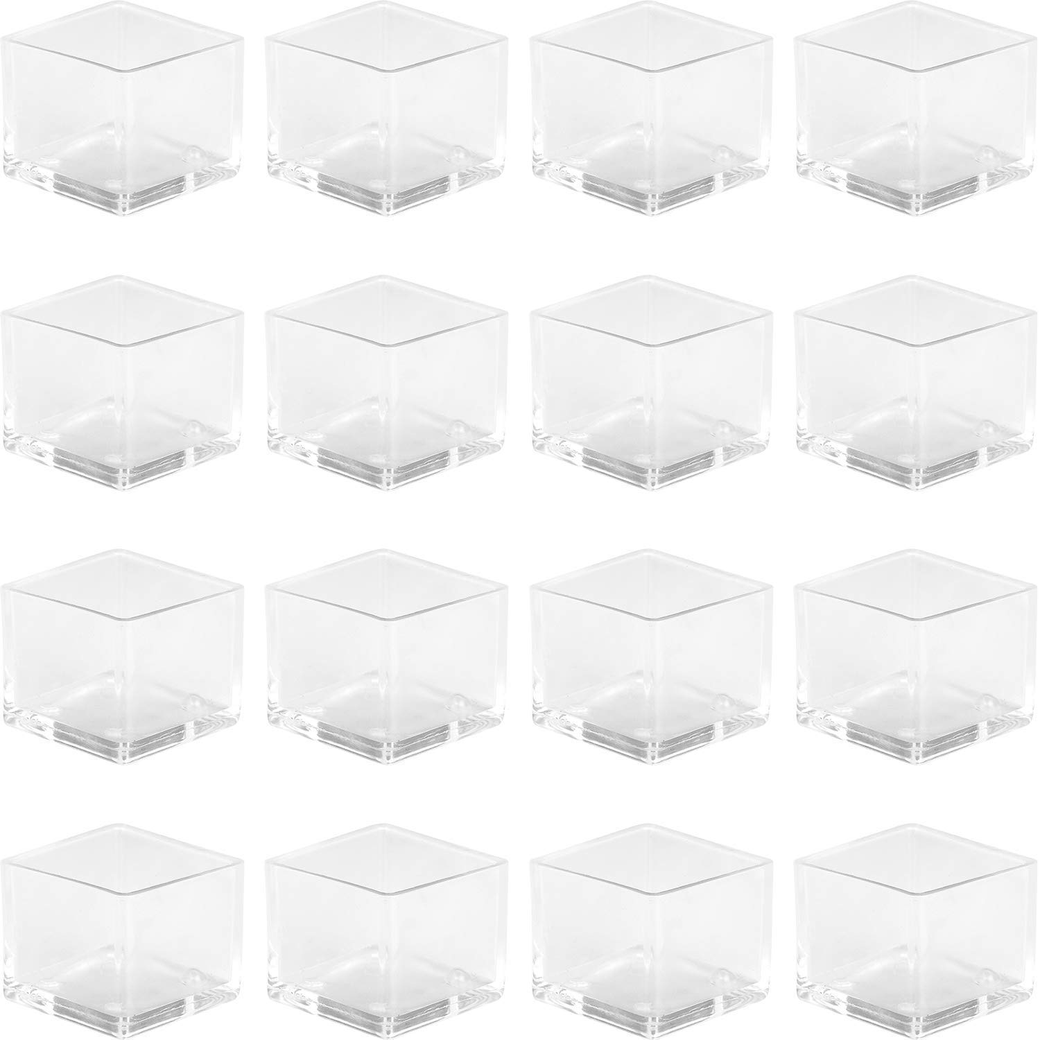 Anwenk 1''x1" Square Chair Leg Floor Protectors 1inch Table Leg