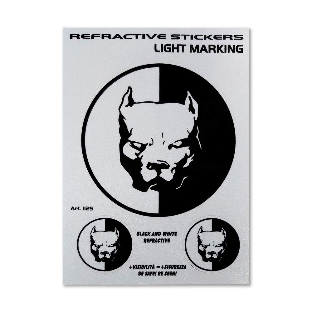 Refractive Sticker Pitbull Dog