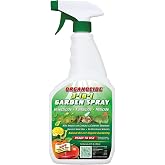 Organic Laboratories 100-004 Organocide 3-in-1 RTU Garden Spray, 24-Ounce